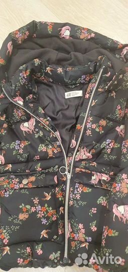 Утепленная куртка для девочки H&M