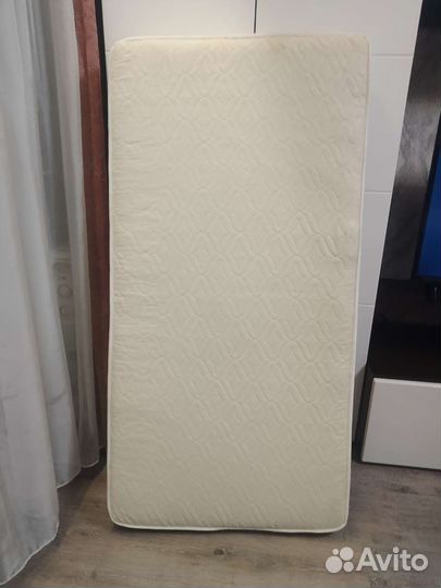 Детская кровать с матрасом+ бортики +балдахин