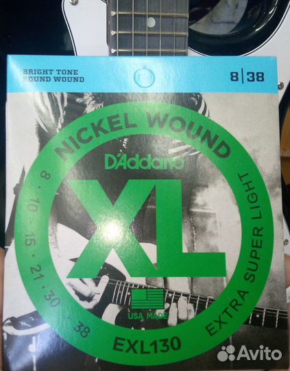 Струны для электрогитары DAddario