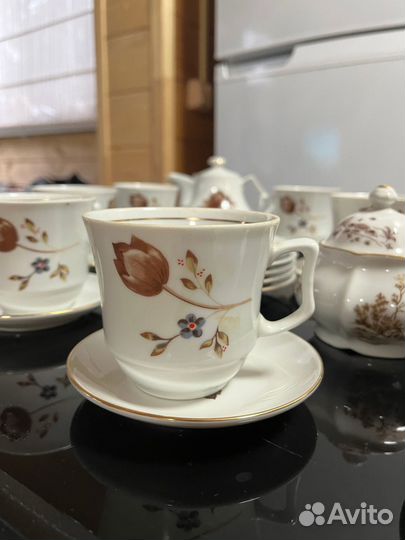 Чайно - кофейный сервиз 