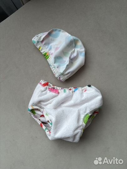 Детский набор для плавания - шапочка и трусы