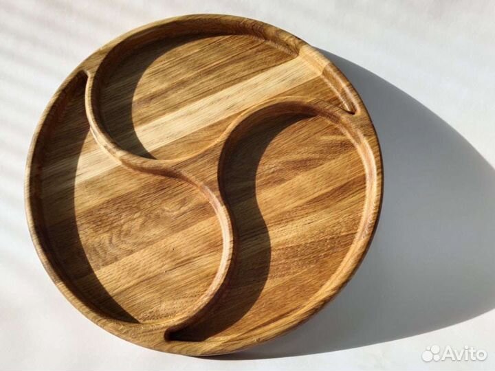 Менажница дуб d30, 28, 26 см