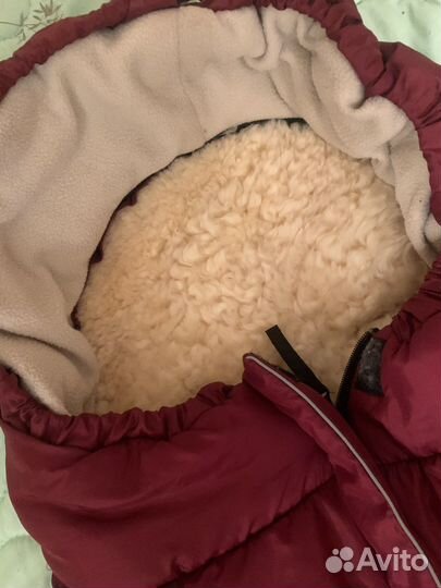 Зимний конверт в коляску