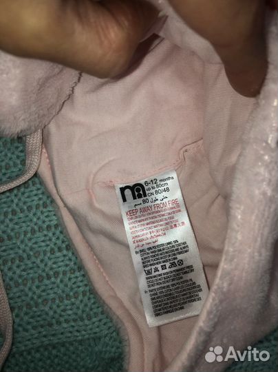 Новые шапочки Mothercare и H&M (6-12 мес)