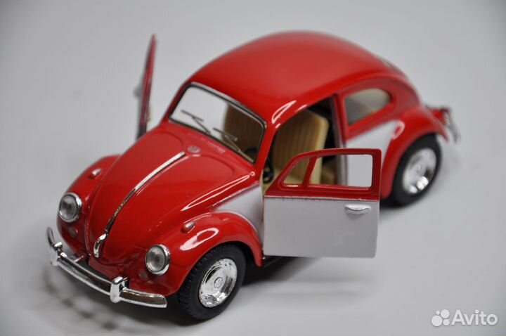 Модель автомобиля Volkswagen Beetle Classic металл