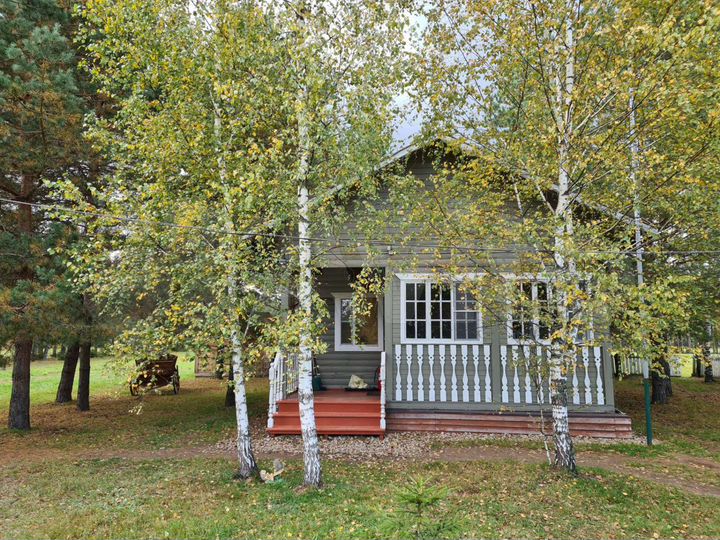 Дом 75 м² на участке 10 га