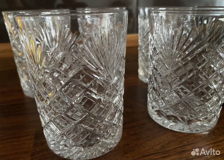 Хрусталь СССР. стаканы, стопки, кружки