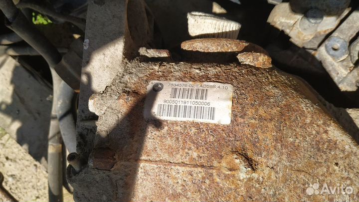 Редуктор задний на бмв е53 4.10