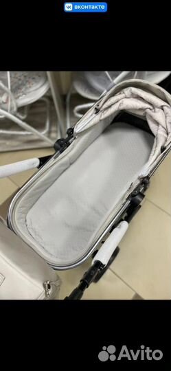 Коляска 2 в 1 эко кожа luxmom 608