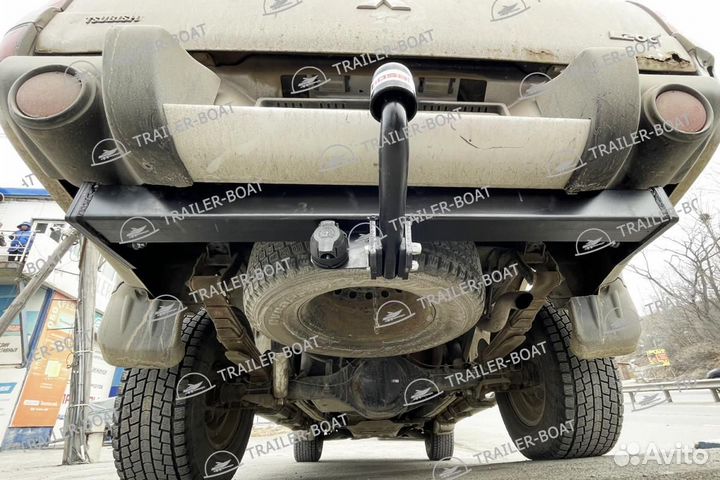 Фаркоп Mitsubishi L200 15-нв рама и крюк-шар, 50мм 39545