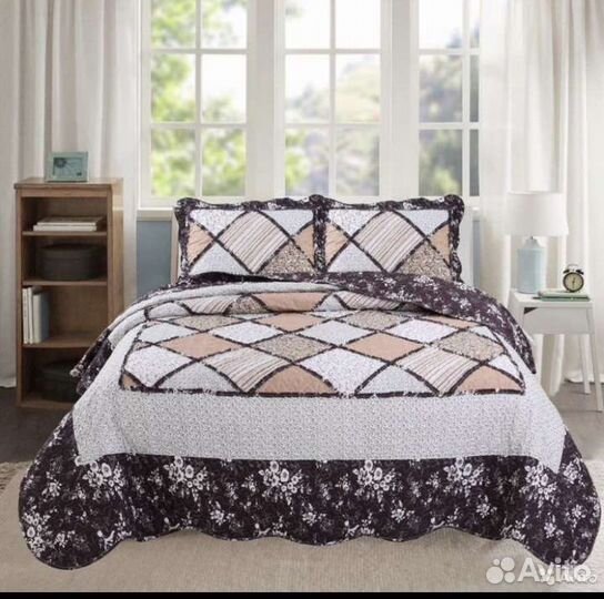 Лоскутное покрывало печворк