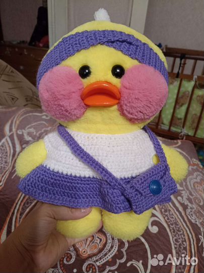 Вязаная одежда для уточки лалафанфан