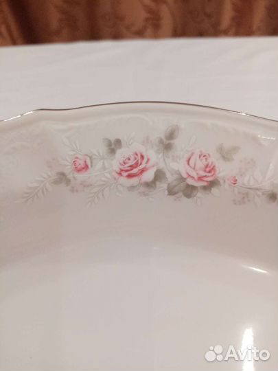 Блюдо, селедочница Бернадот, Чехословакия, новая