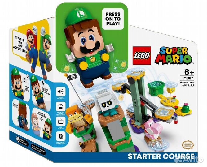 Lego 71387 «Приключения вместе с Луиджи»