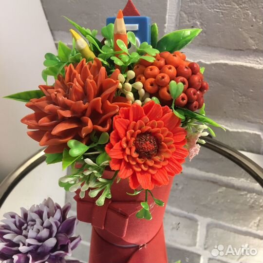 Букет цветов из мыла