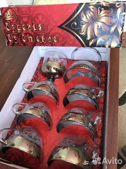 Чайный сервиз новый 6 персон