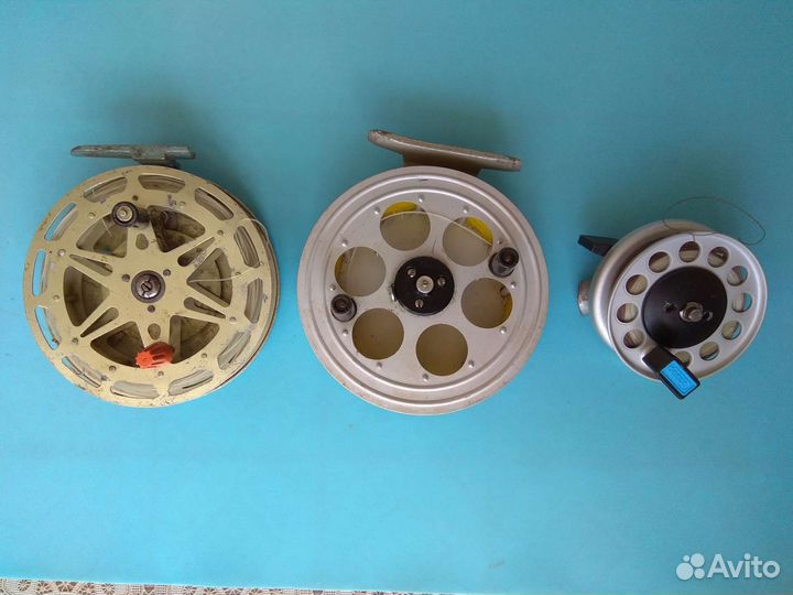 Рыболовные катушки времён СССР