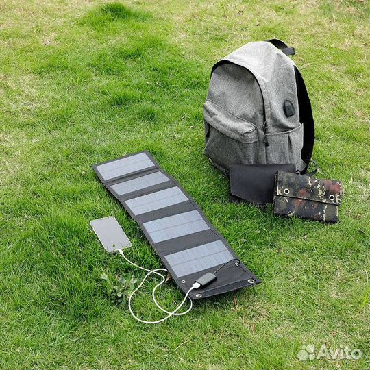 Портативная солнечная панель (зарядное). Новая