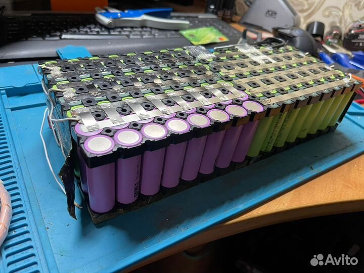 Ремонт аккумуляторов самокаты, шуруповёрты и т.п