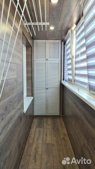 Отделка балконов и лоджий, утепление, остекление