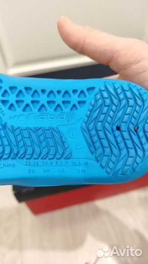 Шлепанцы в бассейн детские 25 26 размер