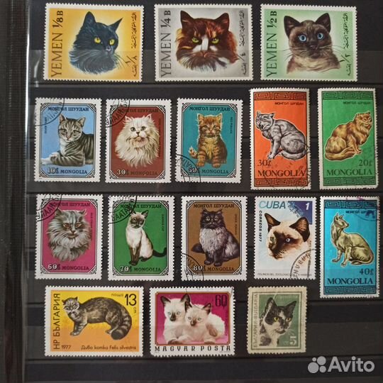Почтовые марки стран мира 