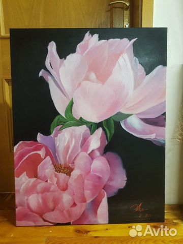 Картина маслом, размер 70/90