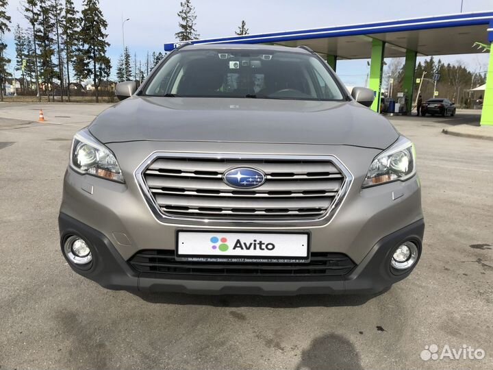 Subaru Outback 2.0 CVT, 2016, 159 000 км