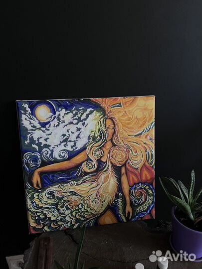 Картина по номерам Йога