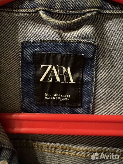 Джинсовая куртка мужская Zara
