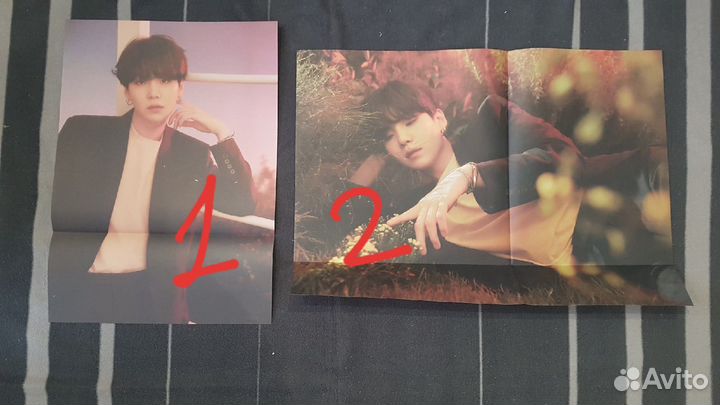 Постеры BTS из музея hybe бтс