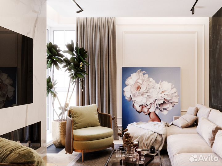 Дизайнер интерьера Дизайн проект квартиры в бюджет