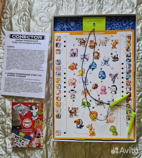 Настольная игра conector логические задачи