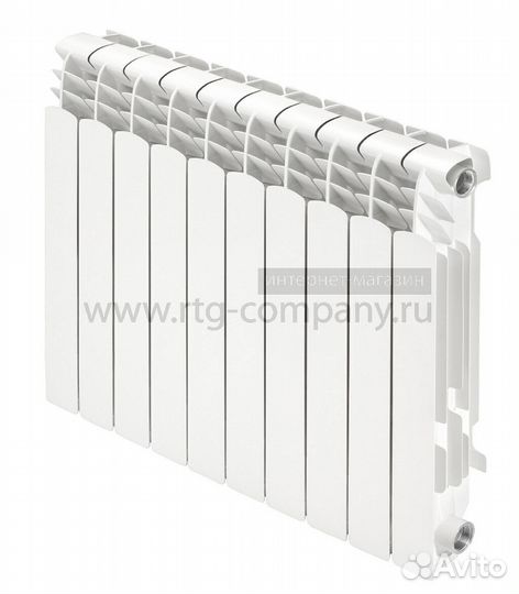 Радиатор биметаллический Benarmo 500 4-секций (Кит