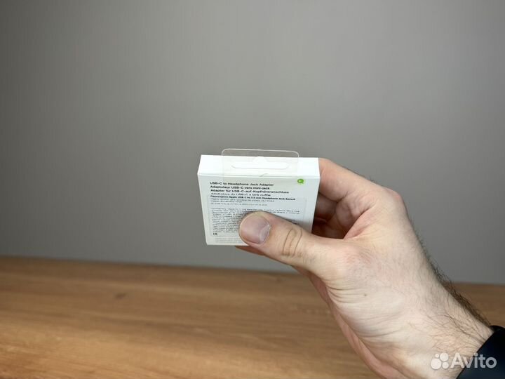 Переходник Apple USB-C to 3.5 mm (MU7E2)