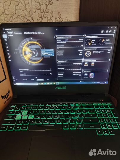 Игровой Asus TUF gaming с коробкой