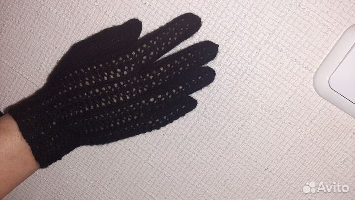 Перчатки женские вязаные