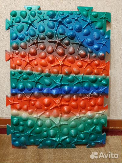 Массажный коврик для детей набор 4 шт