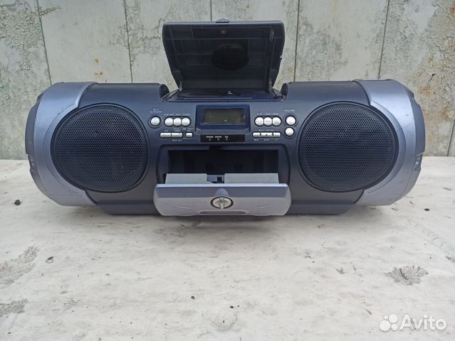Бумбокс JVC RV-B 55 BU на запчасти, без динамиков купить в Москве ...