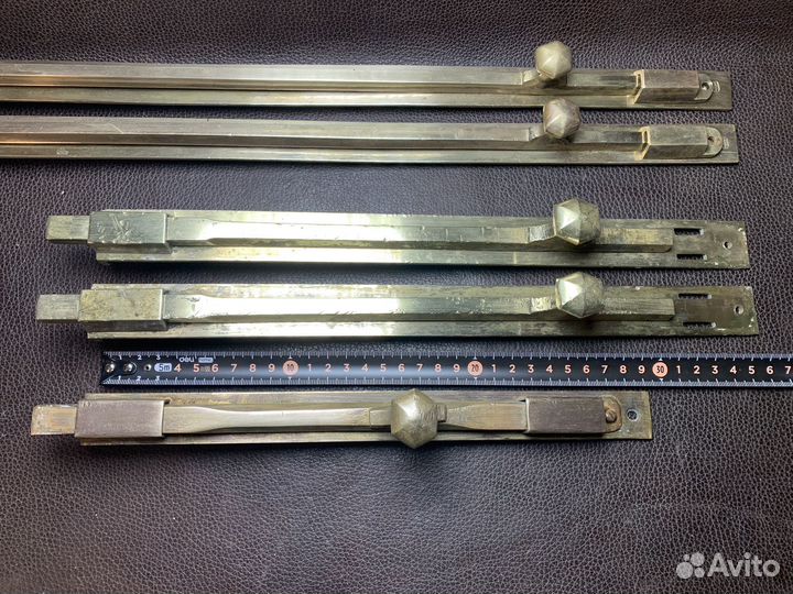 Старинные большие шпингалеты