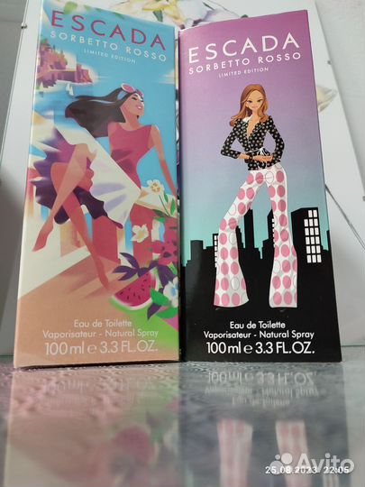 Туалетная вода Sorbetto Rosso Escadaдля женщин
