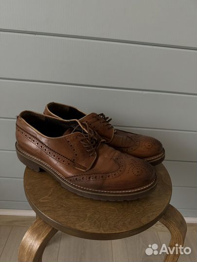 Мужские кожаные туфли