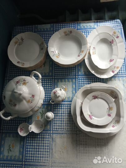 Столовый сервиз польский Chodziez