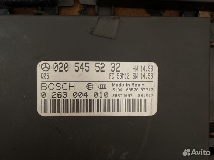 Блок управления АКПП mercedes w210, w202, w220