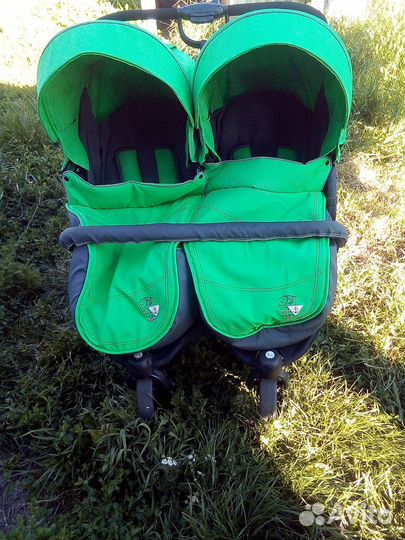 Коляска для двойни прогулочная