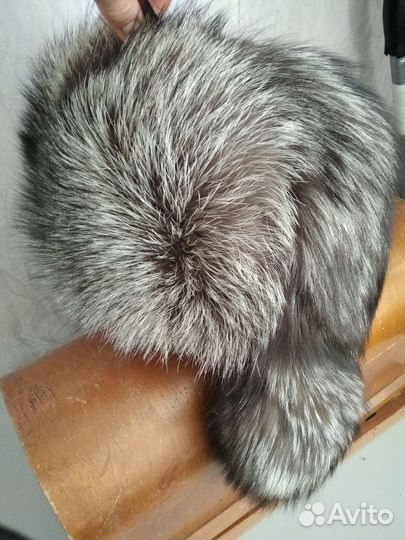 Шапка чернобурка