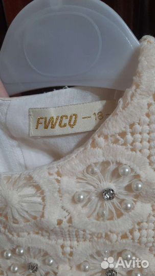 Платье для девочки 86 размер