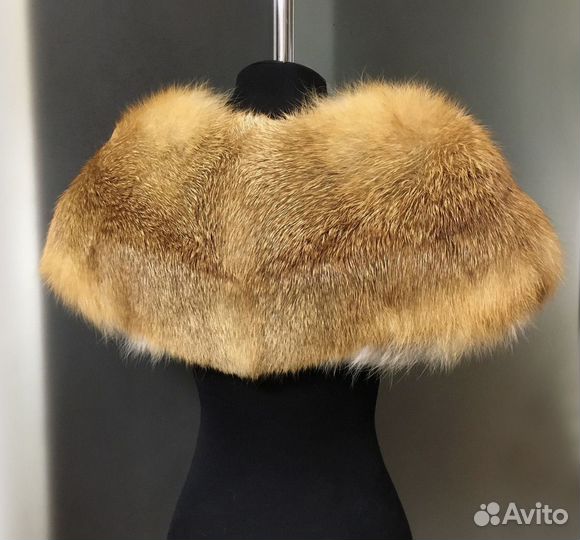 Воротник-горжетка из меха Лисы