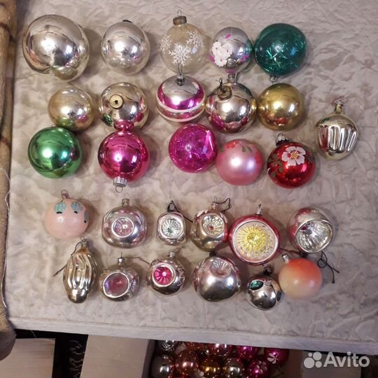 Елочные игрушки СССР