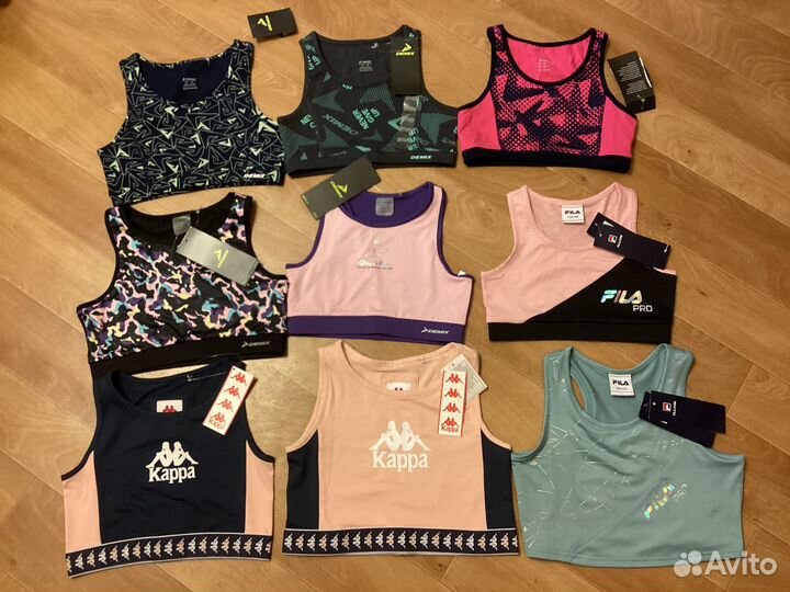 Новые топы Fila Demix Kappa